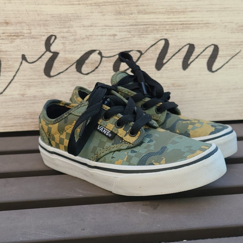Vans Camoflage Atwood Pixels Sneaker Youth